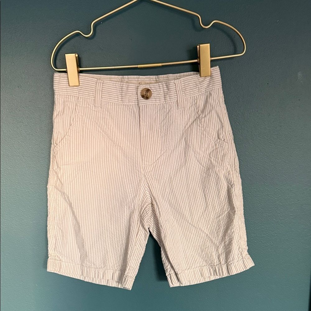 Hope & Henry Stripped Cotton Shorts